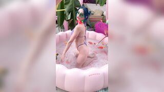 Pool day yesterday video and photos coming soon  I documented part of m - Jewelzblu OnlyFans Leaks