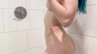 Rinsing off the cum  I just filmed a super hot at home scene for a compan - Jewelzblu OnlyFans Leaks