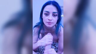 Slutty Spit Hand Job PT.1 Spit bubbles are fun especially when Im jerking - Jewelzblu OnlyFans Leaks