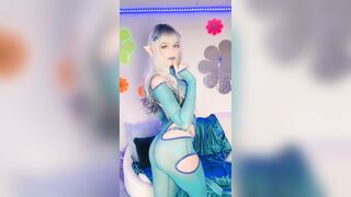 Space elf vibes for the EDC livestream - Jewelzblu OnlyFans Leaks