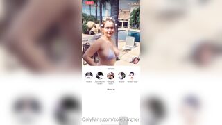 [147 of 157 Vids] Zoieburgher (Zoie Burgher aka luxezoie) OnlyFans Leaks Nude