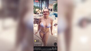 [147 of 157 Vids] Zoieburgher (Zoie Burgher aka luxezoie) OnlyFans Leaks Nude