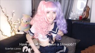 Miku Gets Her First Facial POV- Novaruu (scarletloveu) OnlyFans Leaks Nude