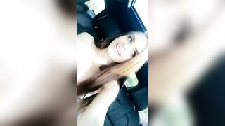 Big Squirt in Car - Allipark22 (Allison Parker) OnlyFans Leaks Nude