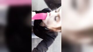 Dildo BJ Outside Car - Allipark22 (Allison Parker) OnlyFans Leaks Nude