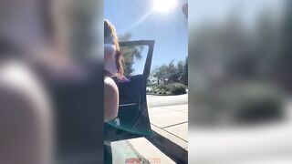 Dildo Fuck Outside Church - Allipark22 (Allison Parker) OnlyFans Leaks Nude