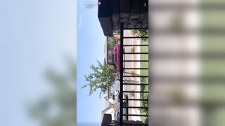 Dildo Squirt on Porch - Allipark22 (Allison Parker) OnlyFans Leaks Nude