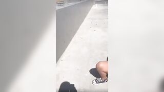 Massive Squirts in Public - Allipark22 (Allison Parker) OnlyFans Leaks Nude