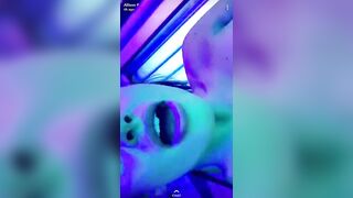 Tanning Bed Squirt - Allipark22 (Allison Parker) OnlyFans Leaks Nude