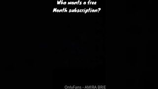 [216 of 266 Vids] Amira Brie (amirabrie) OnlyFans Leaks Nude Raffles