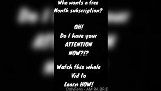 [216 of 266 Vids] Amira Brie (amirabrie) OnlyFans Leaks Nude Raffles