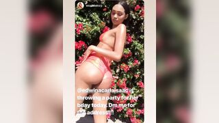 [1052 of 2462 Vids] Edwinacarlaisaac (Edwina) OnlyFans Leaks Nude Ebony
