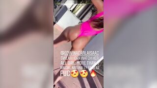 [1192 of 2462 Vids] Edwinacarlaisaac (Edwina) OnlyFans Leaks Nude Ebony