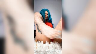 [243 of 260 Vids] Purple Bitch (itstatypurple aka lure_lady) OnlyFans Leaked Nude
