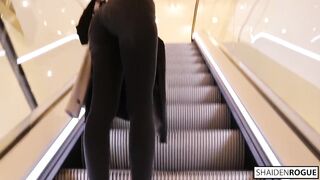 Risky Blowjob in the Dressing Room - Amateur Teen Shaiden Rogue Leaks