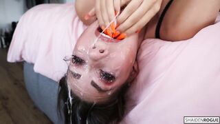 Sloppy Upside down Throat Fuck  Balls Deep Facefucking - Shaiden Rogue Leaks