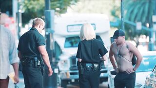 Topless Arrest Prank Backfires Episode 48 - feat. Cassaundra Kelly - Vitalythegoat (Vitaly) OnlyFans