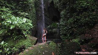 Putri Cinta -  Petite Latin Babe Pleases Herself in Hot Solo Session