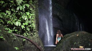 Putri Cinta -  Petite Latin Babe Pleases Herself in Hot Solo Session