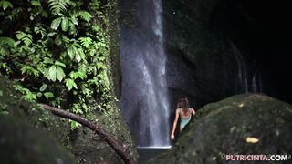 Putri Cinta -  Petite Latin Babe Pleases Herself in Hot Solo Session