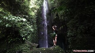 Putri Cinta -  Petite Latin Babe Pleases Herself in Hot Solo Session