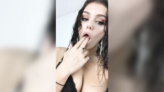 Emily Black OnlyFans -  Fingering Wet Holes
