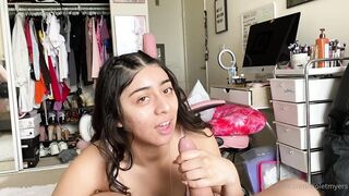 Violetsaucy - Facial Explosion! Messy Finish