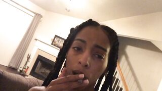 BRIA BACKWOODS OnlyFans -  Big Dick Ebony Sucks and Fucks