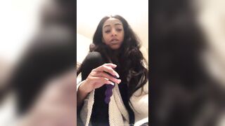 BRIA BACKWOODS OnlyFans -  Bondage and Blowjob with Ebony Cutie