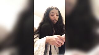 BRIA BACKWOODS OnlyFans -  Bondage and Blowjob with Ebony Cutie