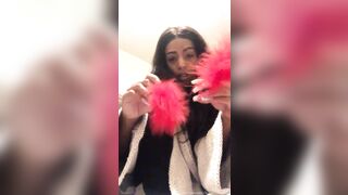 BRIA BACKWOODS OnlyFans -  Bondage and Blowjob with Ebony Cutie