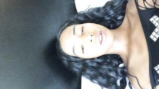 BRIA BACKWOODS OnlyFans -  Dark-skinned Beauty Takes a Facial