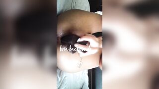 BRIA BACKWOODS OnlyFans -  Kinky Fetish Play with Ebony Cutie