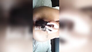 BRIA BACKWOODS OnlyFans -  Kinky Fetish Play with Ebony Cutie