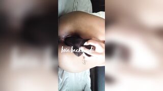 BRIA BACKWOODS OnlyFans -  Kinky Fetish Play with Ebony Cutie