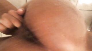 BRIA BACKWOODS OnlyFans -  Striptease Fun with Petite Jet Skin