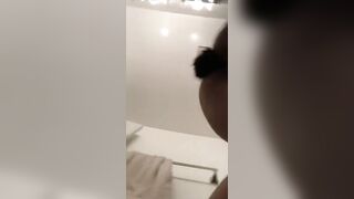 BRIA BACKWOODS OnlyFans - Camgirl Ebony Takes It Rough