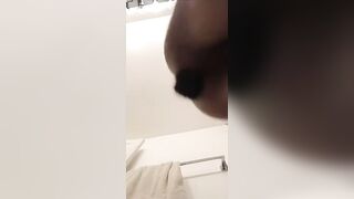 BRIA BACKWOODS OnlyFans - Camgirl Ebony Takes It Rough