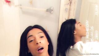 BRIA BACKWOODS OnlyFans - Casting Couch Adventure with Petite Ebony