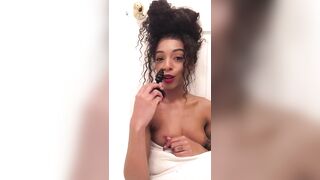Bria Backwoods -  Cumshot Compilation Featuring Ebony Babe