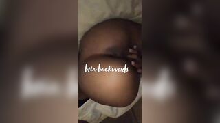 Bria Backwoods -  Fingering Fun with Petite Ebony