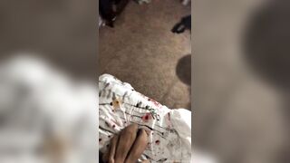 Bria Backwoods -  Tickling and Blowjob with Ebony Cutie