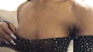 Bria Backwoods -  Tits and Blowjob with Petite Ebony