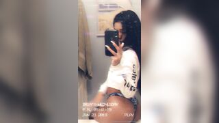 Bria Backwoods - Striptease Fun with Ebony Cutie