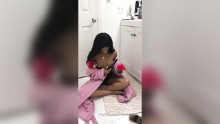 Bria Backwoods - Tits and Blowjob Fun with Ebony Hottie