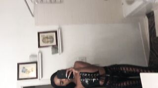 Briabackwoods Leaks -  Ebony Beauty Swallows a Big Load