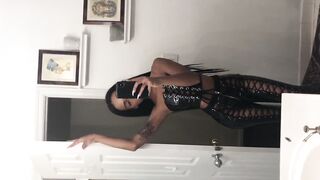 Briabackwoods Leaks -  Ebony Beauty Swallows a Big Load