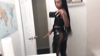 Briabackwoods Leaks -  Ebony Beauty Swallows a Big Load