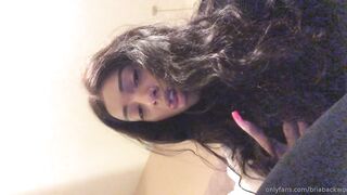 Briabackwoods Leaks - POV Blowjob Fun with Petite Ebony