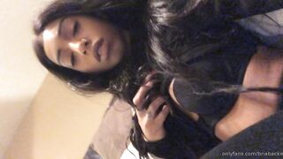 Briabackwoods Leaks - POV Blowjob Fun with Petite Ebony
